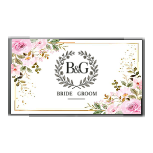 50 inch TV for Custom Monogram + Slideshow